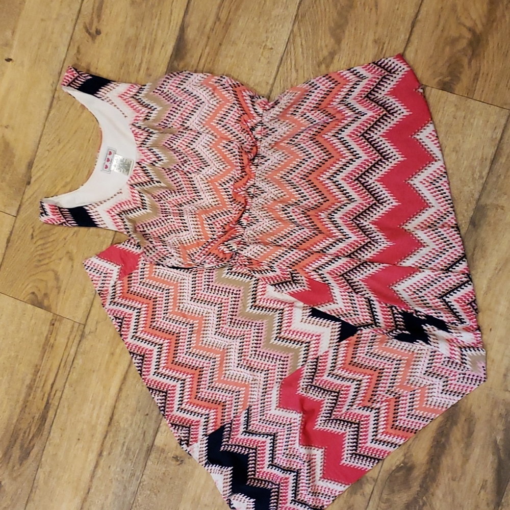Maxi Dress -Chevron